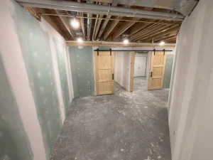Chardon Basement Rough Finish
